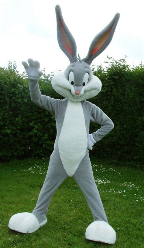 Bugs bunny mascot heas